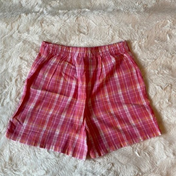 ☀️ 3/$25 Wardrobe Essentials Plaid Shorts Girls Size 5 - Picture 2 of 9